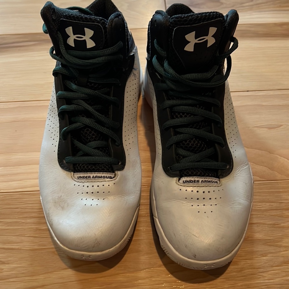 Under Armour Women’s Leather High Top Basketball Shoes